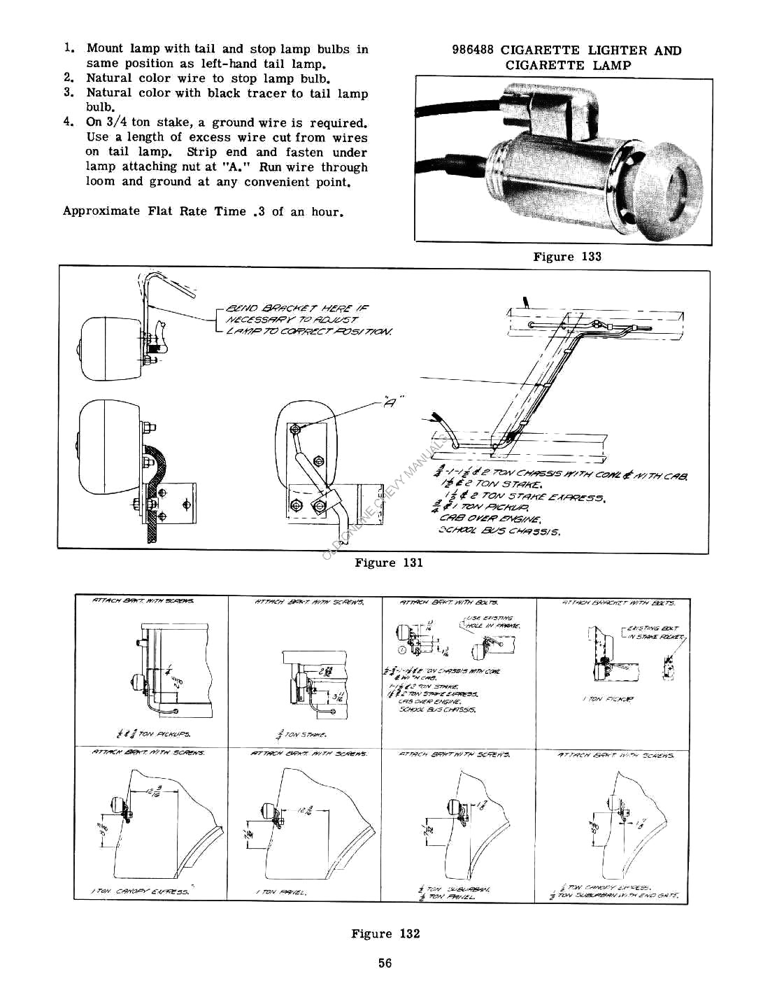 1951 Chevrolet Accessories Manual